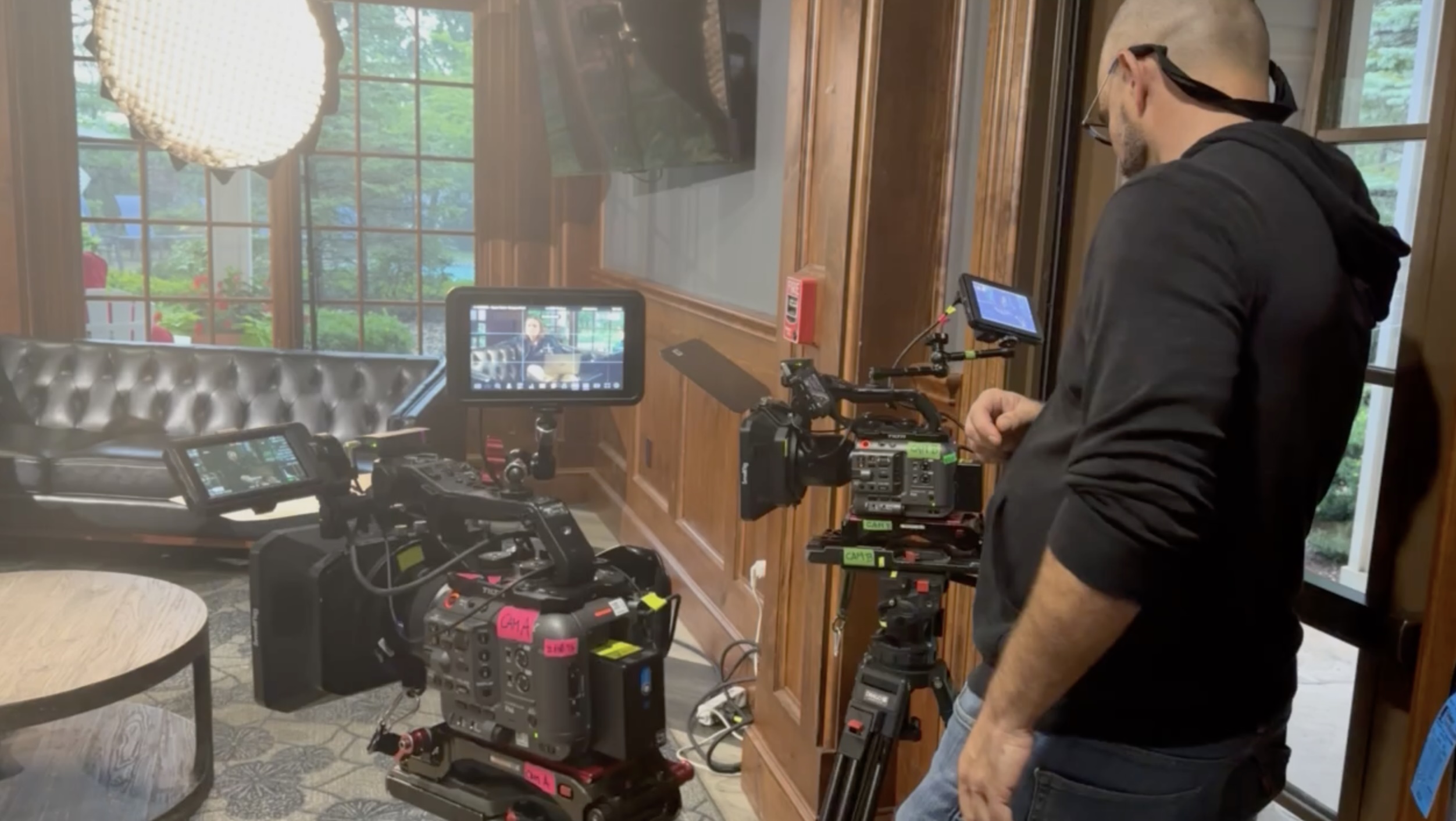 Documentary field production in the U.S. for Hijos del Fin del Mundo